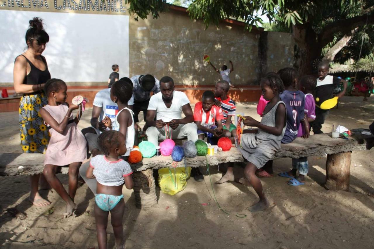 Diakene Ouolof Centre Touristique Et Culturel Casamanceゲストハウス エクステリア 写真