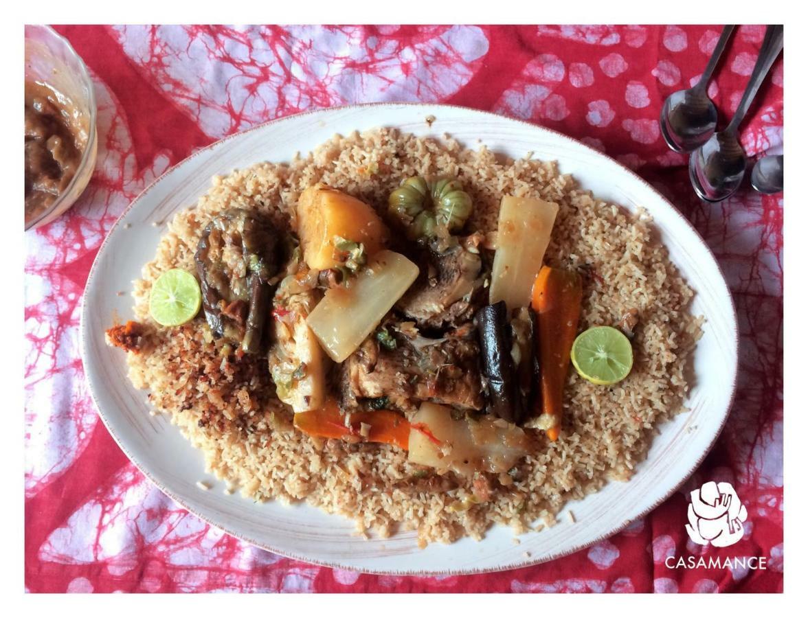 Diakene Ouolof Centre Touristique Et Culturel Casamanceゲストハウス エクステリア 写真